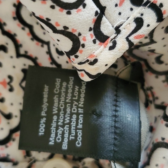 Ann Taylor print Shell Top szMP - Picture 4 of 9